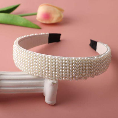 Hair Hoop women hairbands Sweet Headbands for Women Beaded Pearl Headbands Hair Accessories Gorgeous Hair Accessories For Women