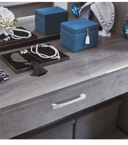 Handles Drawer Cabinet Furniture Kitchen Handles For Cabinet Knob Door Drawer Furniture Kitchen Knob Simplicity White Stainless Steel Hollow Tube  Bar Drawer Pulls Cupboard Knob For Kitchen Furniture Hardware