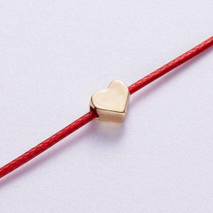 Handmade Red Thread String Rope Bracelet Cute Love Heart Star Butterfly Crown Cross Round Charm Star Heart Compass Bracelets Adjustable Bracelet Handmade Simple Cute Bracelets Best Friend Women Bracelet