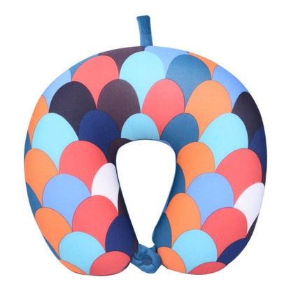 Health Care Cushion Airplane Flight Foam Particles Pillow For Travel Bohemia Beach U-Shaped Pillow Nanoparticles Neck Support Headrest Beach U Pillow Nanoparticles Neck Support Headrest Health Care Cushion Airplane Flight