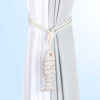 Heart Magnetic Curtain Tiebacks Room Curtains Buckle Holder Decor Clip For Home Decoration Accessories Magnet Tieback Clips Lovely Heart Shape Curtain Tiebacks Natural Cotton Linen Rope Window Curtain Buckle Kids Room Drapes Holder Decor
