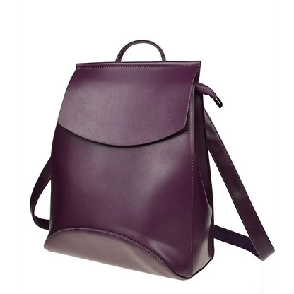 High Quality Leather Backpacks For Fashionable Women And Teenage Girls Large Capacity Shoulder Bagpack