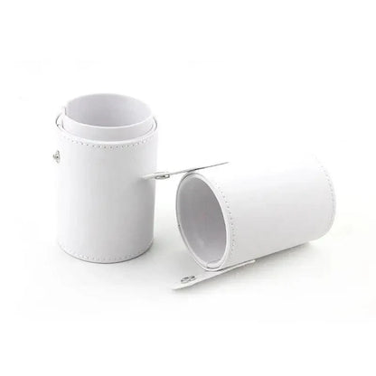 High Quality PU Leather Makeup Storage Holder Cosmetic Cup Case Box for Makeup Brush Pen
