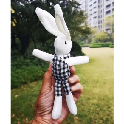 High Quality Soft 18-20CM Teddy Bear Stuffed Plush Toys Cute Dress Rabbit Pendant Dolls Gifts Birthday Wedding Party Decor