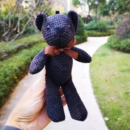 High Quality Soft 18-20CM Teddy Bear Stuffed Plush Toys Cute Dress Rabbit Pendant Dolls Gifts Birthday Wedding Party Decor