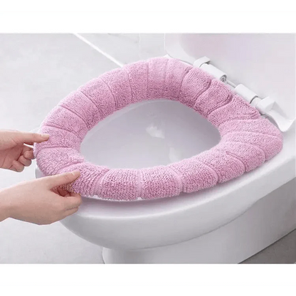 High Quality Universal Toilet Seat Cover Washable Unique Design Warm Flexible Covers Bright Colors