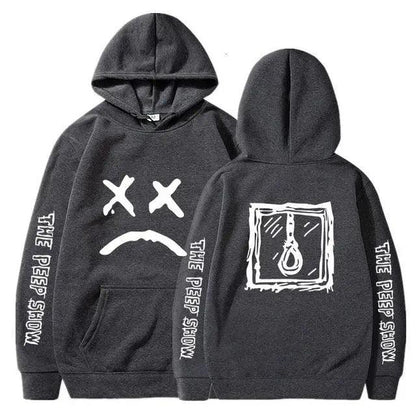 Hip Hop Hoodies Modern Hell Hood For Boy Men Women Hooded Pullover Male Female Cry Baby Hoodie Sweatshirts Women's Hoodie Peep Show Rap Music Men's Hip Hop Weep Rapper Sweater Warm Winter Sweater