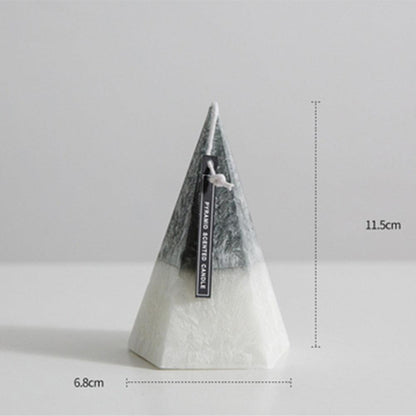 Home Decorative Aromatic Candles Scented Candles 3D Iceberg Shape Room Fragrance Candles Strong Fragrance Scent Stress Relief Gift for Women on Birthday Anniversary Aromatherapy Home Decoration