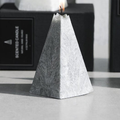 Home Decorative Aromatic Candles Scented Candles 3D Iceberg Shape Room Fragrance Candles Strong Fragrance Scent Stress Relief Gift for Women on Birthday Anniversary Aromatherapy Home Decoration
