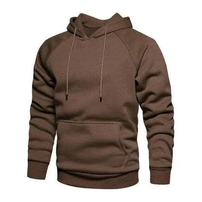 Hoodies Sweatshirts Men Solid Color Hoodie Hip Hop Streetwear Outwear Autumn Winter Long Sleeve Winter Fashion Thick Fleece Sweatshirt Mens Hip Hop Long Sleeve Pullover Hoodies Male Autumn Solid Color Hoodie
