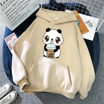 Hoody Little Print Hoodie Streetwear Cute Winter Clothes Women's Oversized Loose Sweatshirts Women Hoodies for Women Cute Fashion Sweatshirts Hoodie for Teen Oversized Hoodie