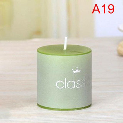 Scented Candle Candles For Home Scented 100 Hour Long Lasting Aromatherapy Candle Highly Scented & Soy Jar Candle Gift Lavender Classic Cylindrical Birthday Romantic Small Candle Wedding Western Food Candlestick Column Wax
