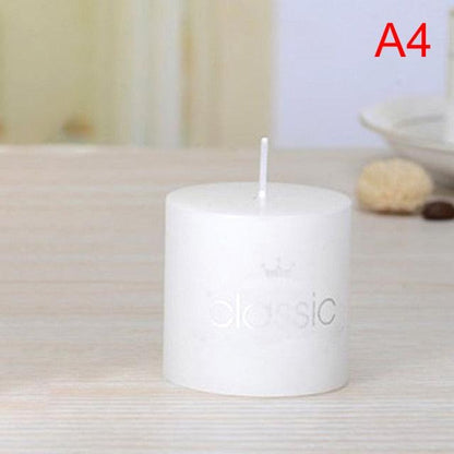 Scented Candle Candles For Home Scented 100 Hour Long Lasting Aromatherapy Candle Highly Scented & Soy Jar Candle Gift Lavender Classic Cylindrical Birthday Romantic Small Candle Wedding Western Food Candlestick Column Wax