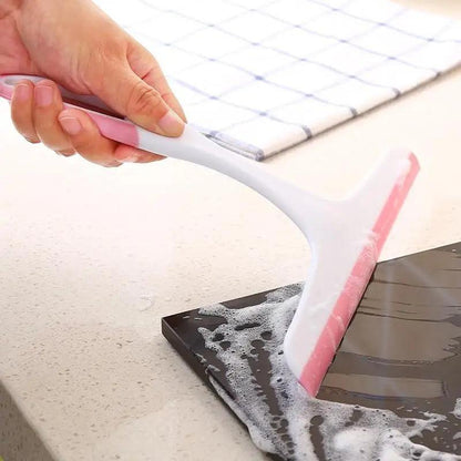 Incredible Window Glass Brush Wiper Airbrush Cleaner Washing Scraper for Home Bathroom Car Window Cleaning Tool Kitchen Accessories