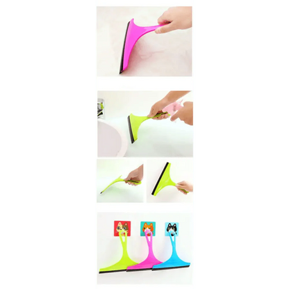 Incredible Window Glass Brush Wiper Airbrush Cleaner Washing Scraper for Home Bathroom Car Window Cleaning Tool Kitchen Accessories