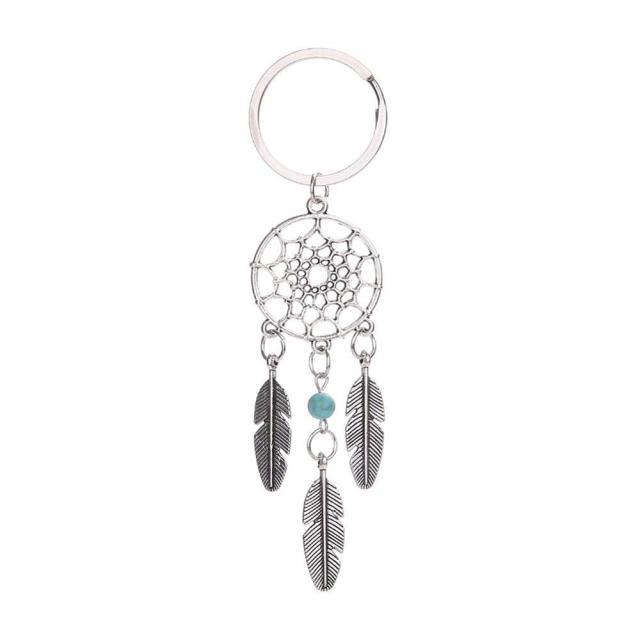 Indian Style Dreamcatcher Handmade Wind Chimes Hanging Pendant Dream Catcher For Bedroom Home Wall Art Hangings Decorations Feather Flowers Dream Catchers For Girls Kids Nursery Bedroom Wall Decor Festival Gift