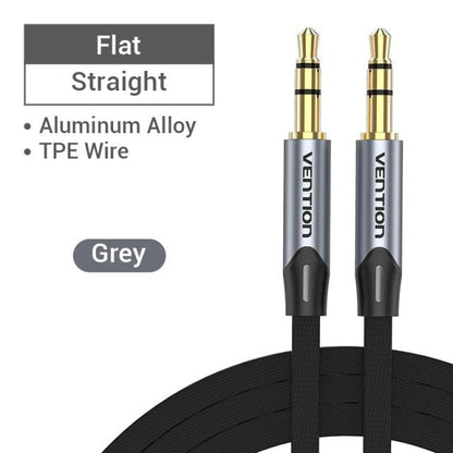 Jack 3.5mm Aux Cable  3.5mm Audio Cable Jack  Headphones Speaker Cable Male Stereo Audio Cable Fabric Braided Compatible For Headphones Smartphone Car Stereos