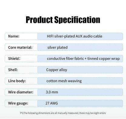 Jack Audio Cable Jack Male To Male Audio Aux Cable For Car Headphone Hi-Fi Stereo Jack Shielded AUX Cord Compatible With Phones Tablets Speaker Wire Line Aux Cord Speaker 3.5mm