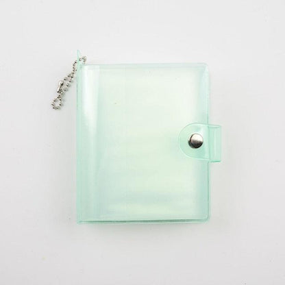 Jelly Color Photo Album for Mini Card Photo Sticker Album Mini Photo Album Transparent Glitter Card Holder Gifts For Valentine Gifts for Friends