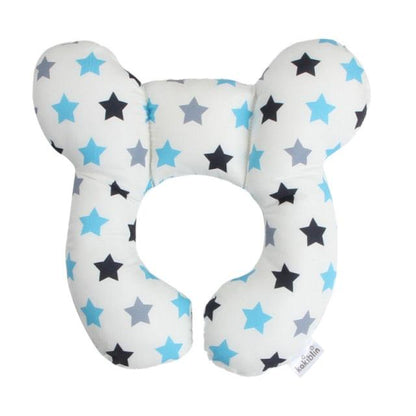 Kids Children Baby Pillow Soft Neck Support Infant Car Cushion U-Shape Cotton Infant Nursing Pillow Toddler Sleep Positioner  Air Mesh Organic Cotton Protection for Flat Head Baby Pillow for Newborn Breathable Adjustable Infants and Baby Neck Head Support