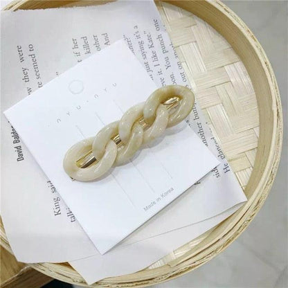 Korea Style Pearl Hair clip for Women Romantic Female Jewelry Chain Hairpin Accessories Hair Stick Barrettes  Hair Accessories for Party Wedding