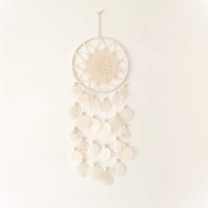 Korean Style Home Shell Melodious Sound Wind Chime Room Decoration Ornaments Nordic Hanging Wind Bells Wall Pendant For Home Office Kids Room Nursery Decor Gifts Photography Hanging Wind Chimes