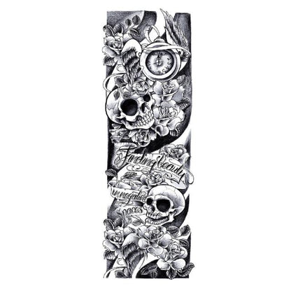 Large Colorful Tattoos For Men Waterproof Dragon Sticker Temporary Luxury Big 3D Tattoo Modern Design
