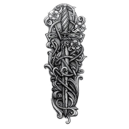 Large Colorful Tattoos For Men Waterproof Dragon Sticker Temporary Luxury Big 3D Tattoo Modern Design