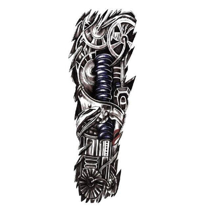 Large Colorful Tattoos For Men Waterproof Dragon Sticker Temporary Luxury Big 3D Tattoo Modern Design