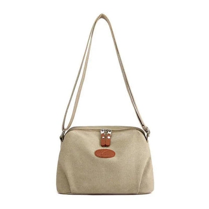 Lavish Style Canvas Crossbody Bag For Women And Girld Travel Bag Lightweighted Casual Shoulder Bag For Females