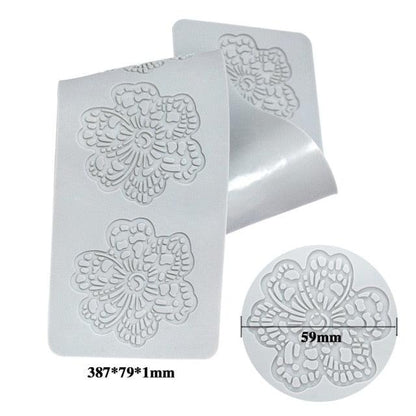 Leaf Cake Mold Coral Leaves Decorative Lace Mat Sugar Craft Silicone Pad Fondant Moulds Decorating Tools Baking Accessories Leaf Mold Fondant Leaf 3D Cake Decorations Styling Chocolate Sugar Cookie Cutter Set Silicone Mold