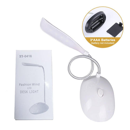 LED Desk Light Table Lamp Reading Book Light 3xAAA Battery Desk Lamp Mini Eye Protection Office Bedroom Bedside LED Study Table Decorative Table Lamp Cute Study Lamps for Bedroom Décor