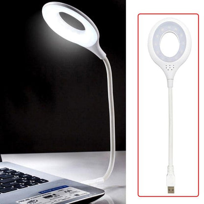 LED Table Lamp With Pen Holder Touch Dimmable Flexo Desk Lamp USB Rechargeable Eye Protection Bedside Learning Reading Lamp Decorative Table Lamp Cute Study Lamps for Bedroom Décor