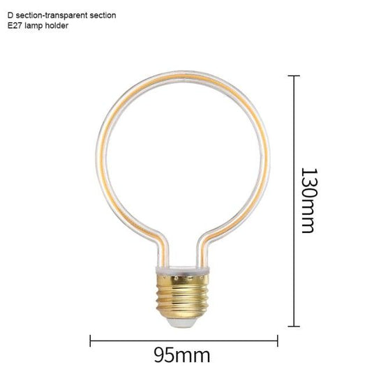 Light Bulb Retro Vintage Edison Ampoule Bulbs Vintage Lamp Retro Light Fireworks Bulb Lamp for Home Party Balcony Garden Christmas Halloween Decoration
