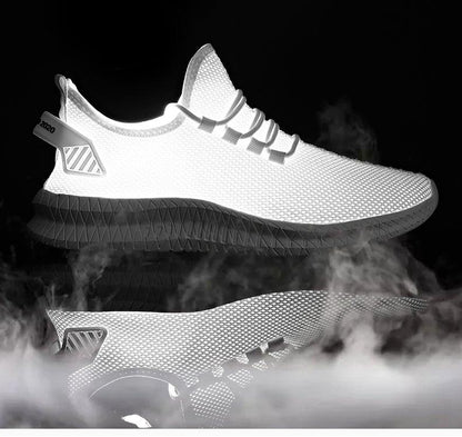 Light Running Comfortable Casual Men's Sneaker Breathable  Wear-Resistant Outdoor Walking Men Sport Non Slip Athletic Fashion Sneakers Mesh Workout Casual Sports Sneakers