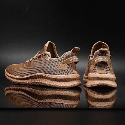 Light Running Comfortable Casual Men's Sneaker Breathable  Wear-Resistant Outdoor Walking Men Sport Non Slip Athletic Fashion Sneakers Mesh Workout Casual Sports Sneakers
