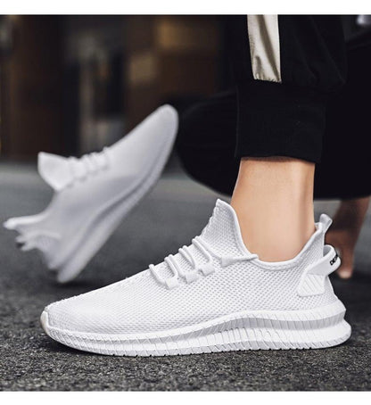 Light Running Comfortable Casual Men's Sneaker Breathable  Wear-Resistant Outdoor Walking Men Sport Non Slip Athletic Fashion Sneakers Mesh Workout Casual Sports Sneakers