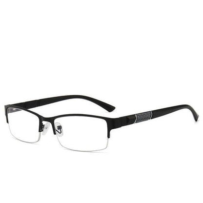 Lightweight Alloy Semi-Rimless Reading Glasses For  Men And Women With Quality Half Frame  Men Reading Glasses  For Men New Retro Eyewear