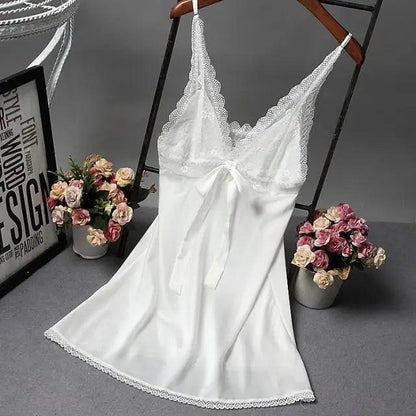 Lightweight Pink Women Sleepwear Classic Design Silk Bathrobe Lace Trim Bridesmaid Bride Party Robes