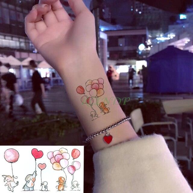 Lion King Temporary Tattoo Waterproof Black And Colorful Small Big Luxury Tattoo For Mens Womens