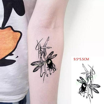 Lion King Temporary Tattoo Waterproof Black And Colorful Small Big Luxury Tattoo For Mens Womens