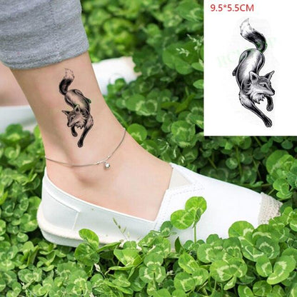 Lion King Temporary Tattoo Waterproof Black And Colorful Small Big Luxury Tattoo For Mens Womens