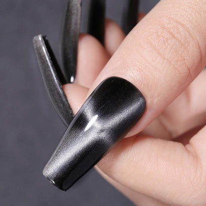 Luxury 5D Cat Magnetic Gel Nail Polish Black Chameleon UV Nail Gel Professional Manicure For Womens