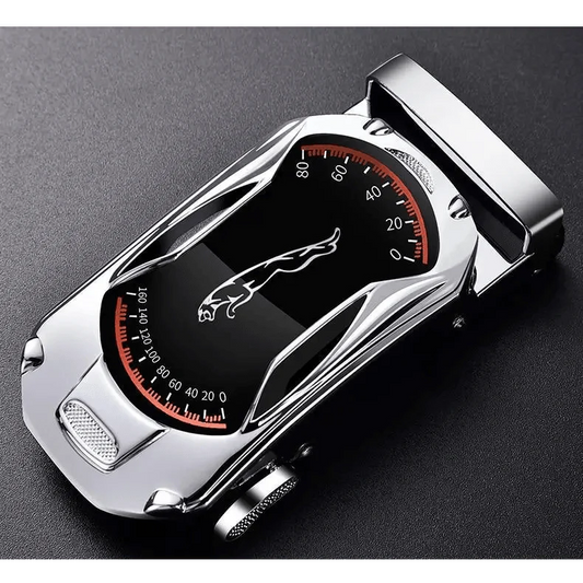 Luxury Automatic Black Genuine Leather Business Belt For Men New Fashion High Quality Black Belts