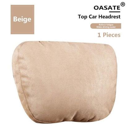 Luxury Car Neck Pillow Car Travel Neck Rest Pillows Seat Cushion Support Car Headrest Neck Support Seat Design Class Soft Universal Adjustable Car Neck Pillow Waist Pillow Universal Driving Seat Car Pillow Sleeping Neck Headrest