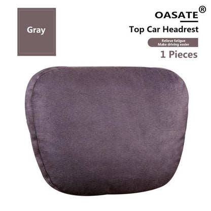 Luxury Car Neck Pillow Car Travel Neck Rest Pillows Seat Cushion Support Car Headrest Neck Support Seat Design Class Soft Universal Adjustable Car Neck Pillow Waist Pillow Universal Driving Seat Car Pillow Sleeping Neck Headrest