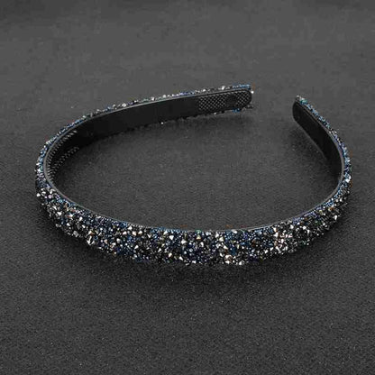 Luxury Crystal Pearl Rhinestone Headbands Fashion Women Hair Accessories Headdress Padded Hairbands Hair Bands Sparkly Hair Hoop Gorgeous Hair Accessories For Women