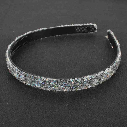 Luxury Crystal Pearl Rhinestone Headbands Fashion Women Hair Accessories Headdress Padded Hairbands Hair Bands Sparkly Hair Hoop Gorgeous Hair Accessories For Women