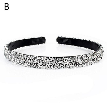 Luxury Crystal Pearl Rhinestone Headbands Fashion Women Hair Accessories Headdress Padded Hairbands Hair Bands Sparkly Hair Hoop Gorgeous Hair Accessories For Women