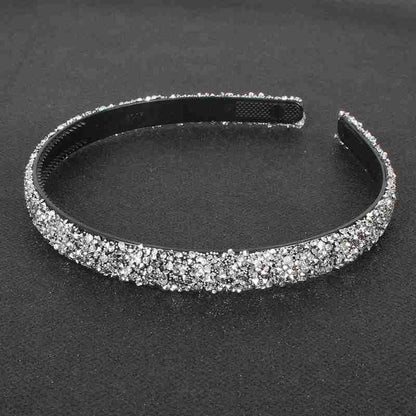 Luxury Crystal Pearl Rhinestone Headbands Fashion Women Hair Accessories Headdress Padded Hairbands Hair Bands Sparkly Hair Hoop Gorgeous Hair Accessories For Women
